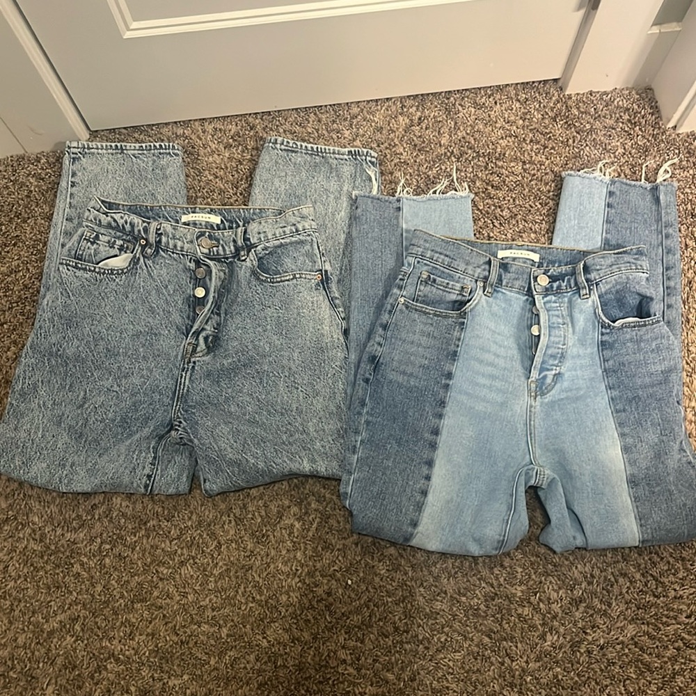 2 pairs Pacsun jeans one size 26 & the other size 27